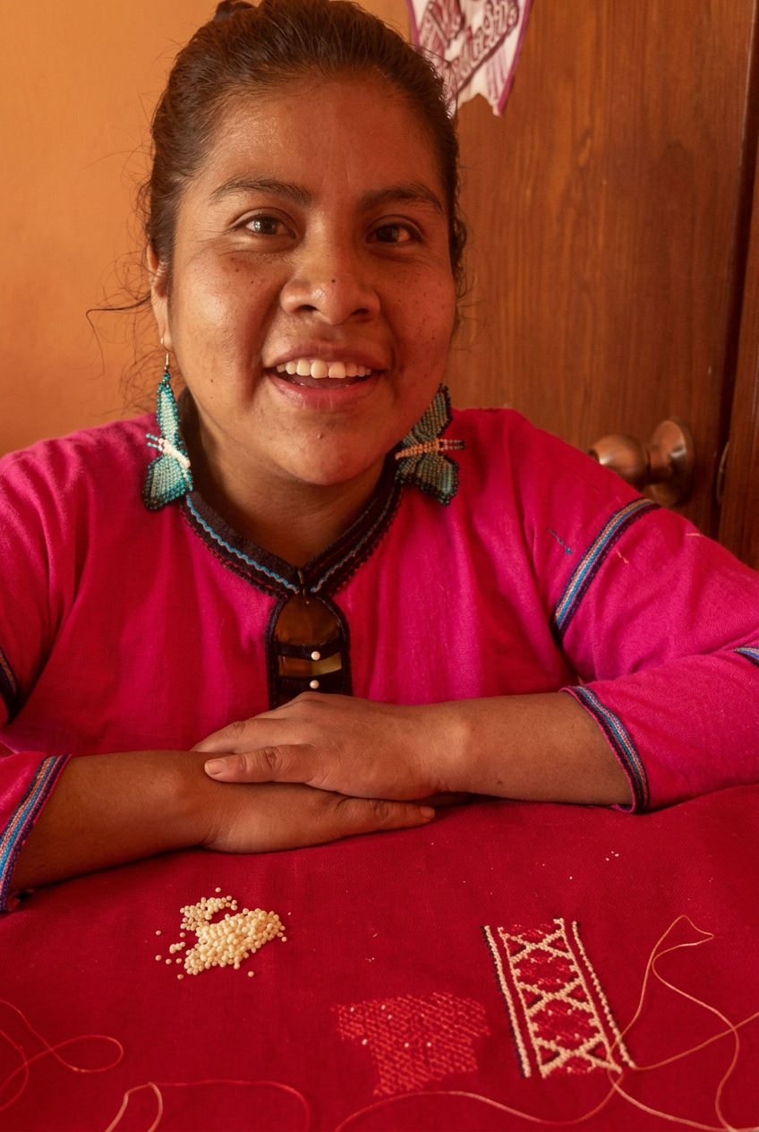 Rosita, artesana Taluna